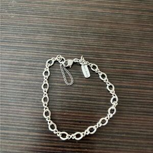 James Avery medium twist Silver Link Bracelet